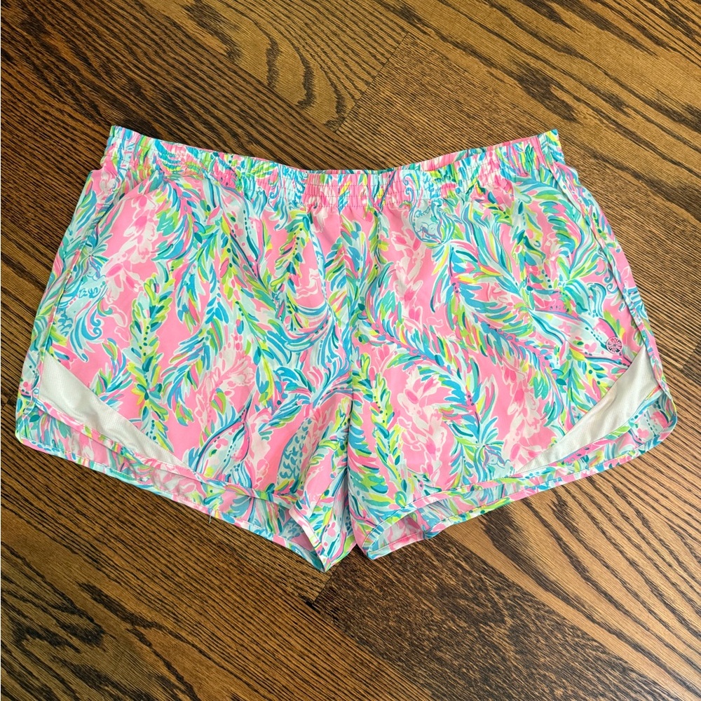 Lilly Pulitzer XL Ocean Trail Luxletic Shorts